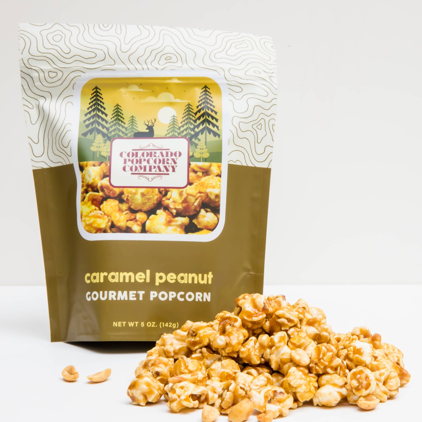Caramel with Peanuts Popcorn