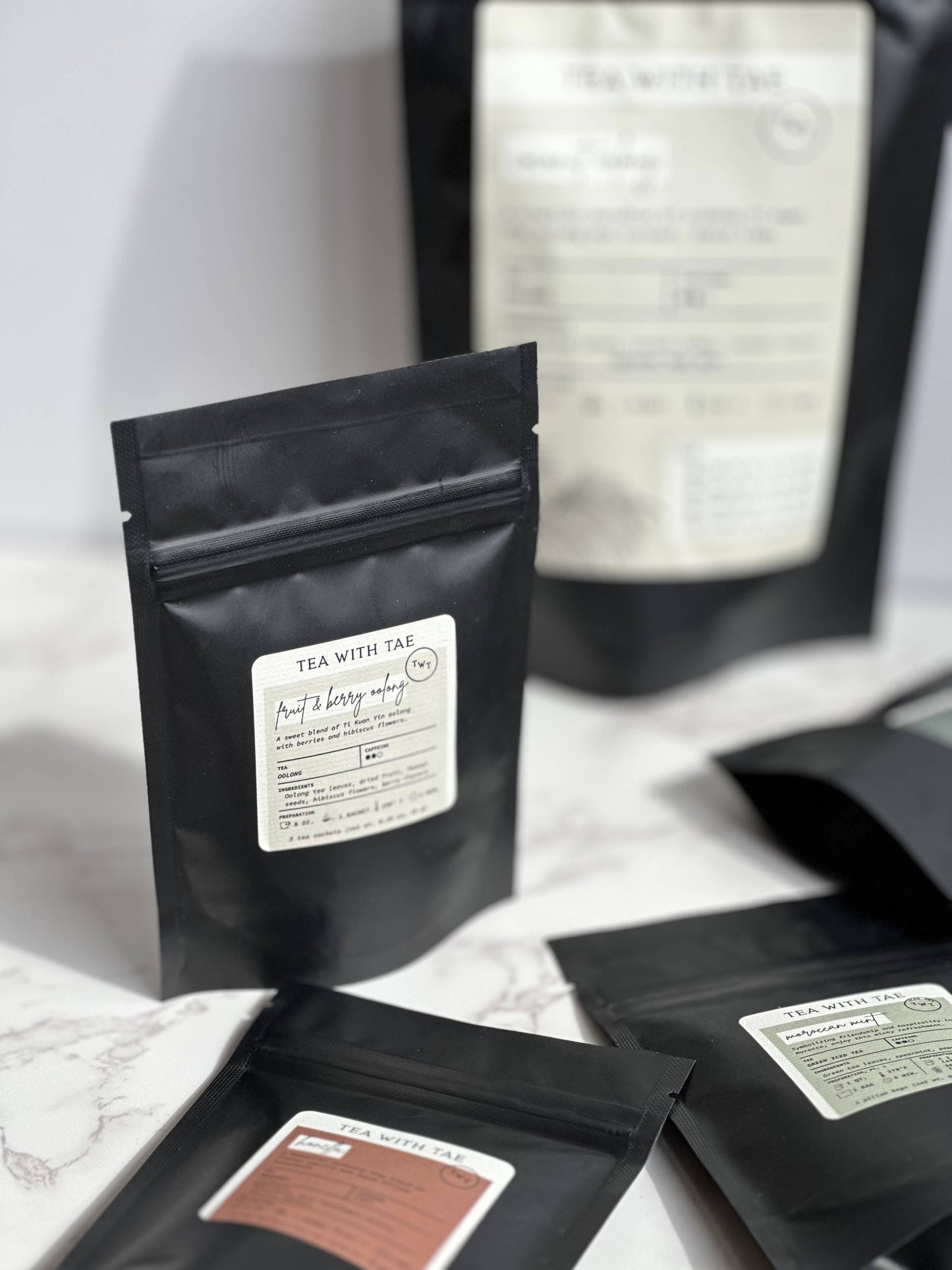 Calming Herbal Tea Small Gift Pouch (5 tea bags) - The Localist