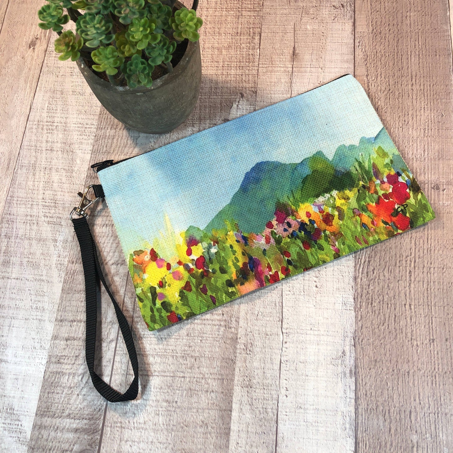 Linen Bag - Wildflower Frenzy