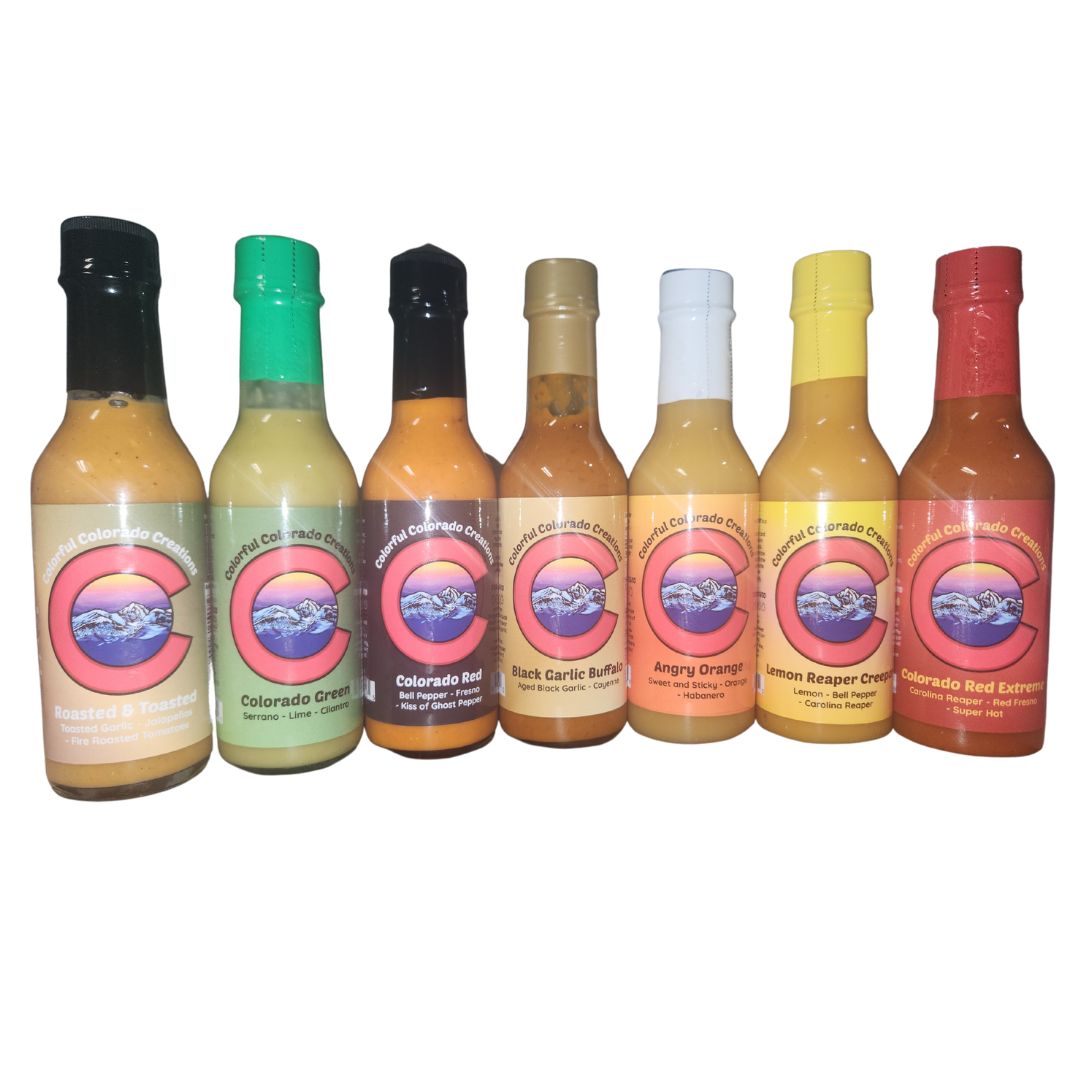 Colorado Green Lime, Cilantro & Serrano Pepper Hot Sauce