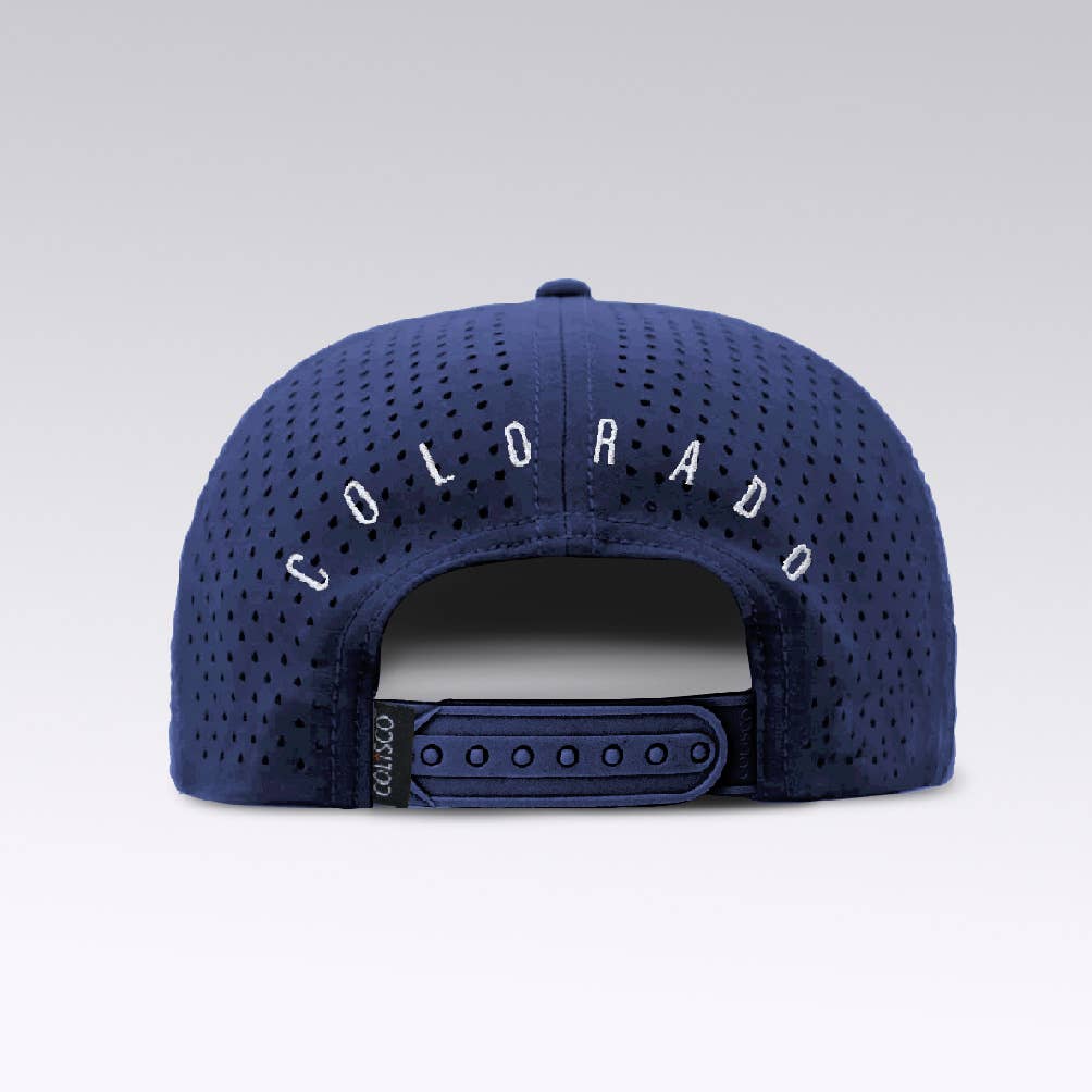 Colisco Unisex Colorado 14ers Performance Cap, Navy