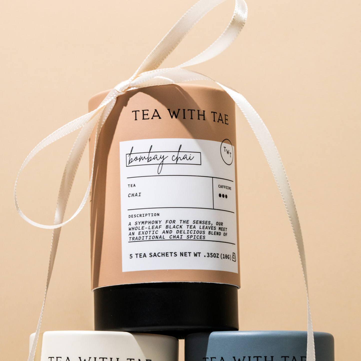 Bombay Masala Chai Black Tea Mini Tea Tube Gift (5 tea bags) - The Localist