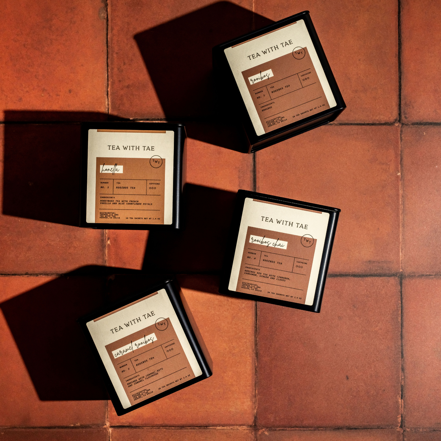 Rooibos Chai Herbal Tea Gift Tin (20 tea bags) - The Localist