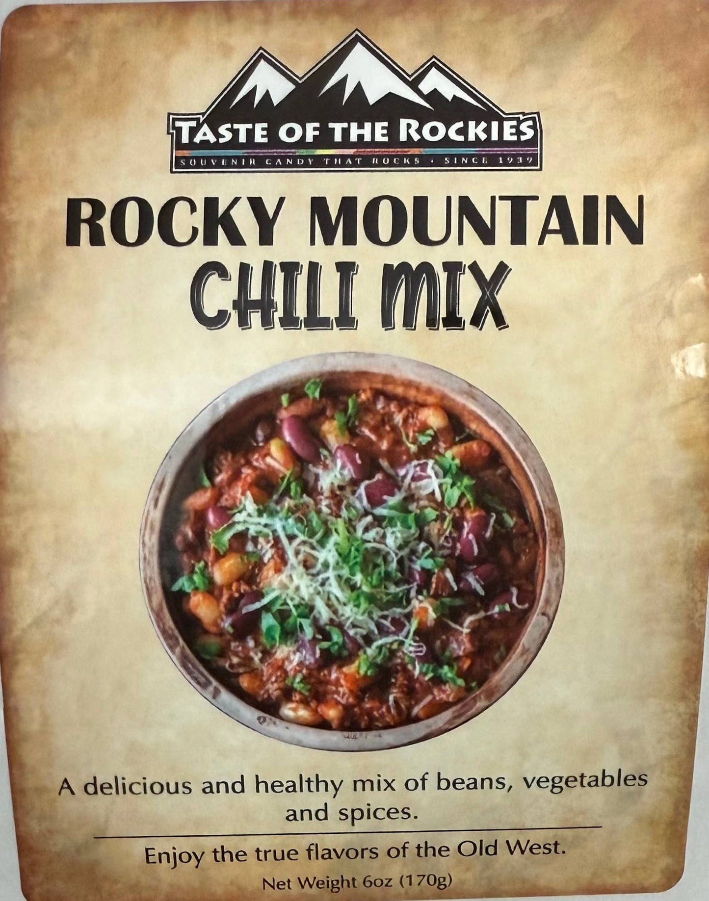 Rocky Mountain Chili Mix -Soup 6oz