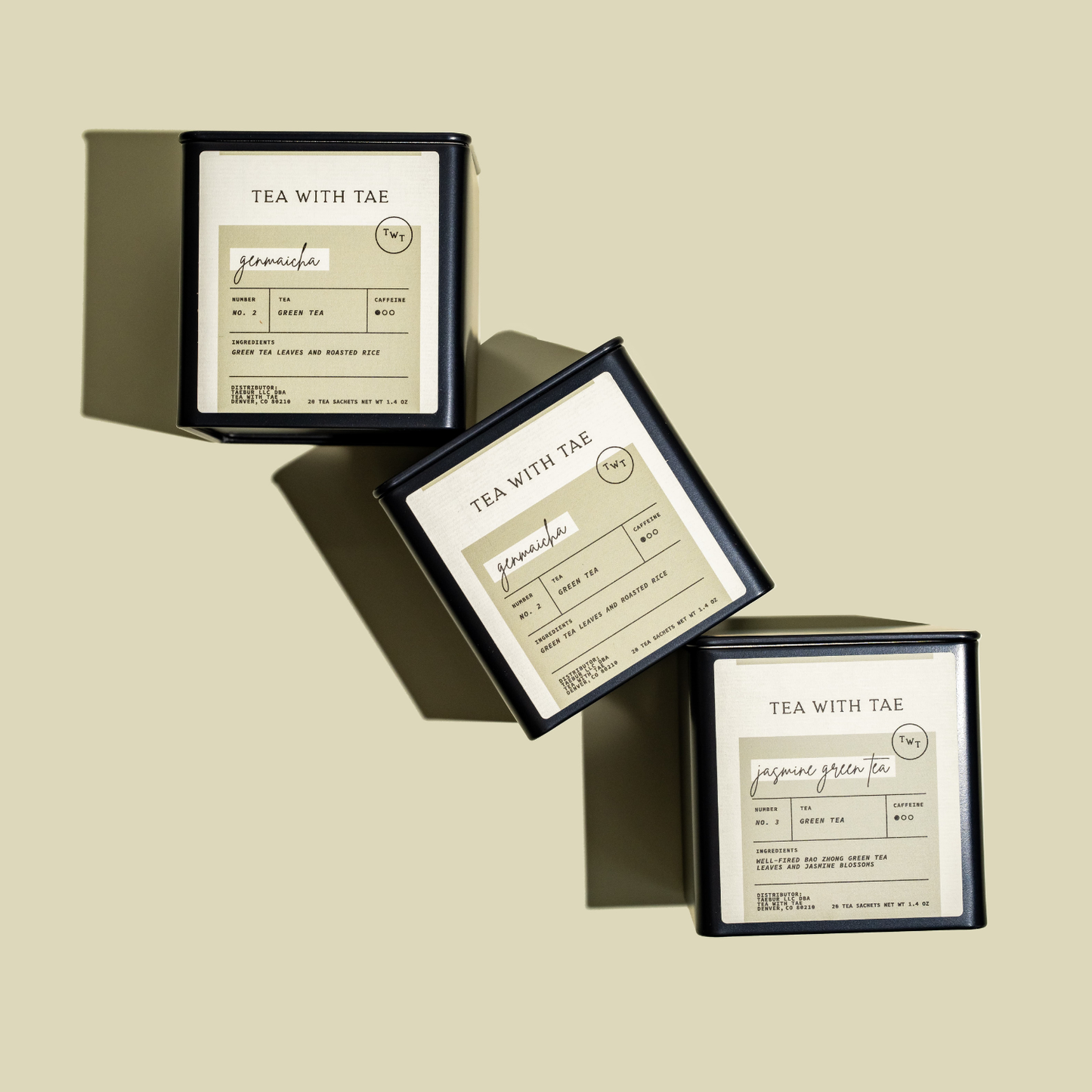 Moroccan Mint Green Tea Gift Tin (20 tea bags) - The Localist