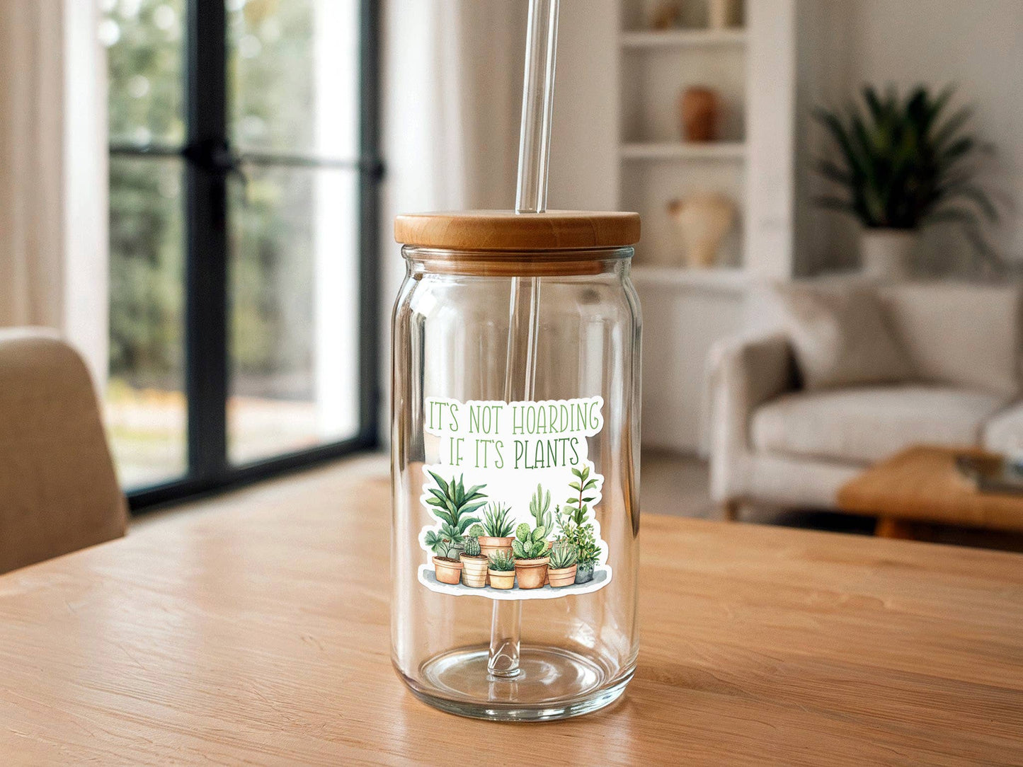 It's Not Hoarding If It's Plants | Funny Plant Sticker