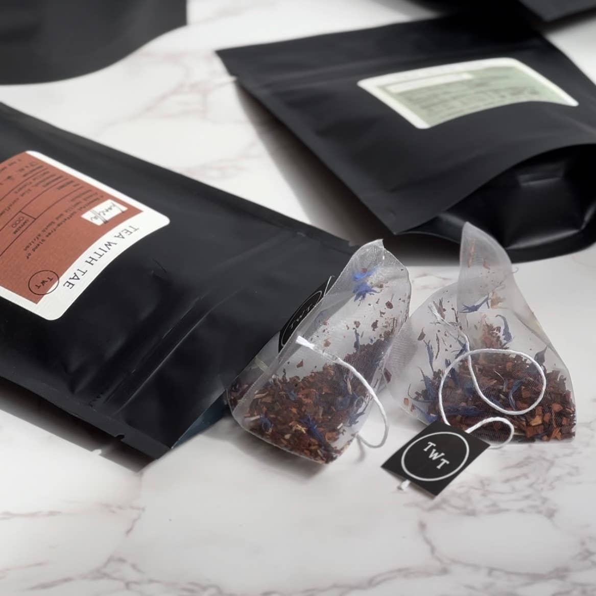 Calming Herbal Tea Small Gift Pouch (5 tea bags) - The Localist