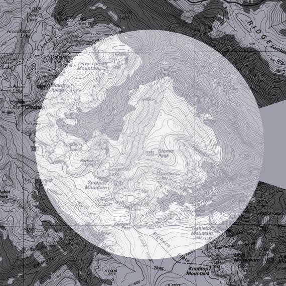 Topographic Colorado T-Shirt