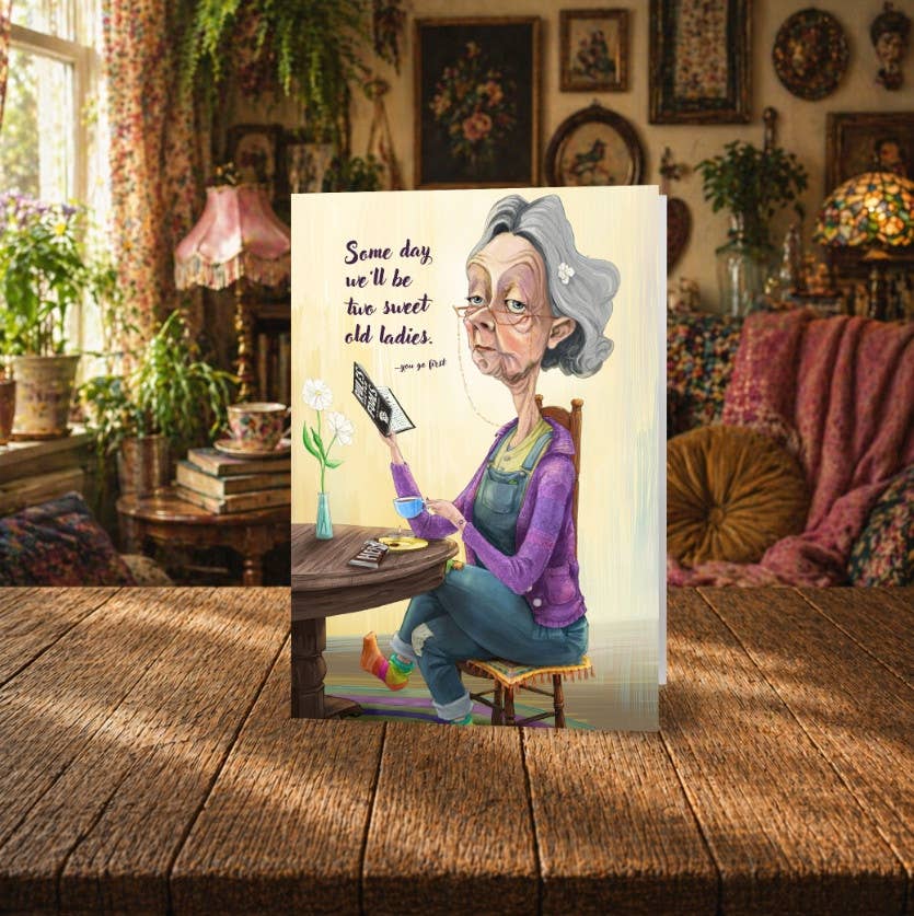 You Go First | Greeting Card
