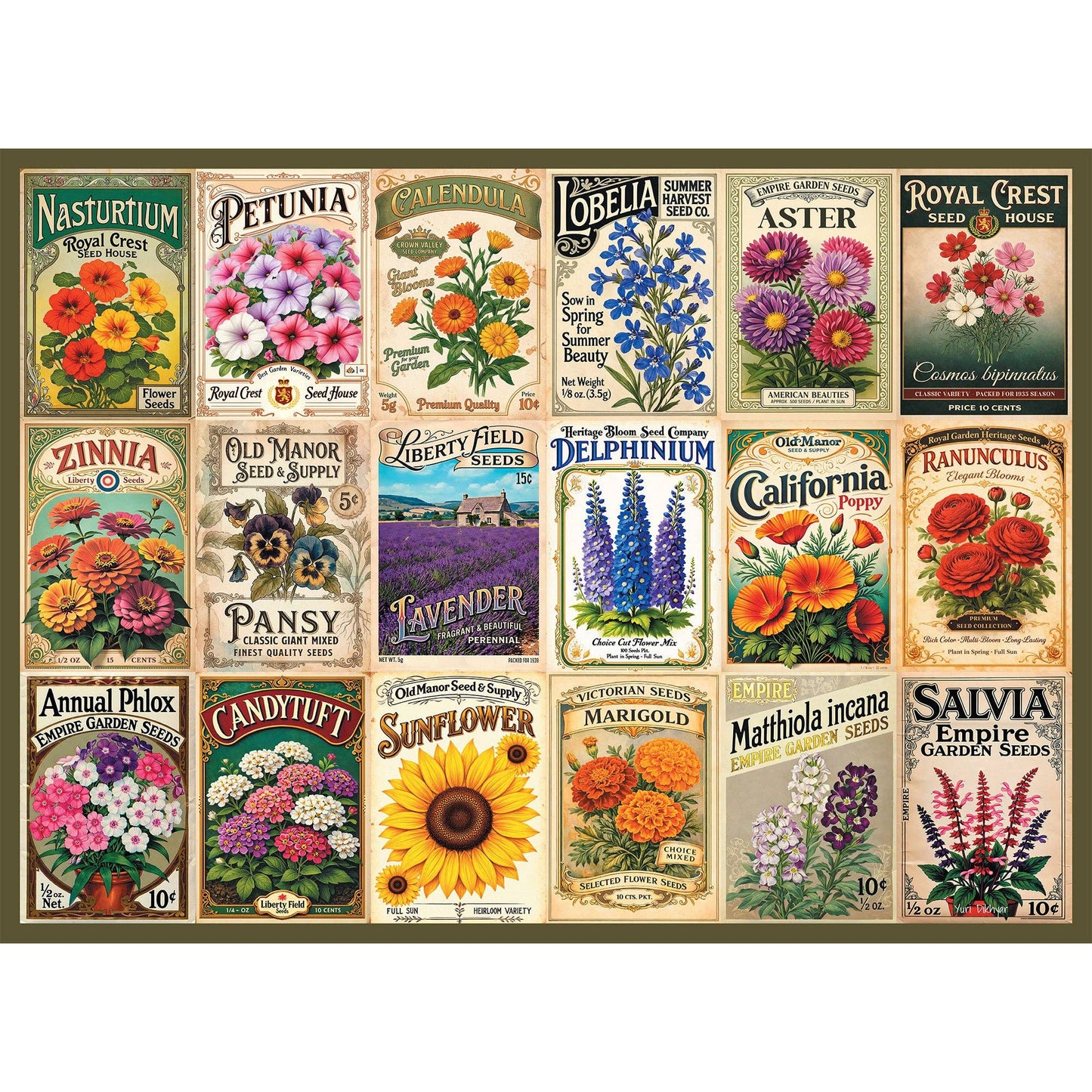 No. 30 - Vintage Blooms