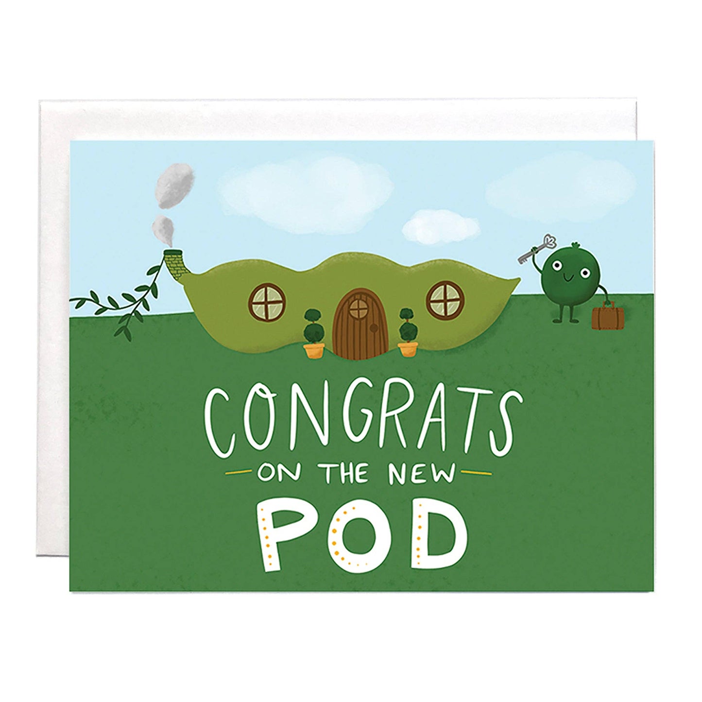 New Home Pea Pod Card
