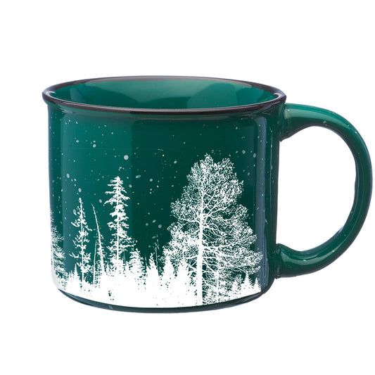 Forest Landscape Ceramic Coffee Mug - The Localist
