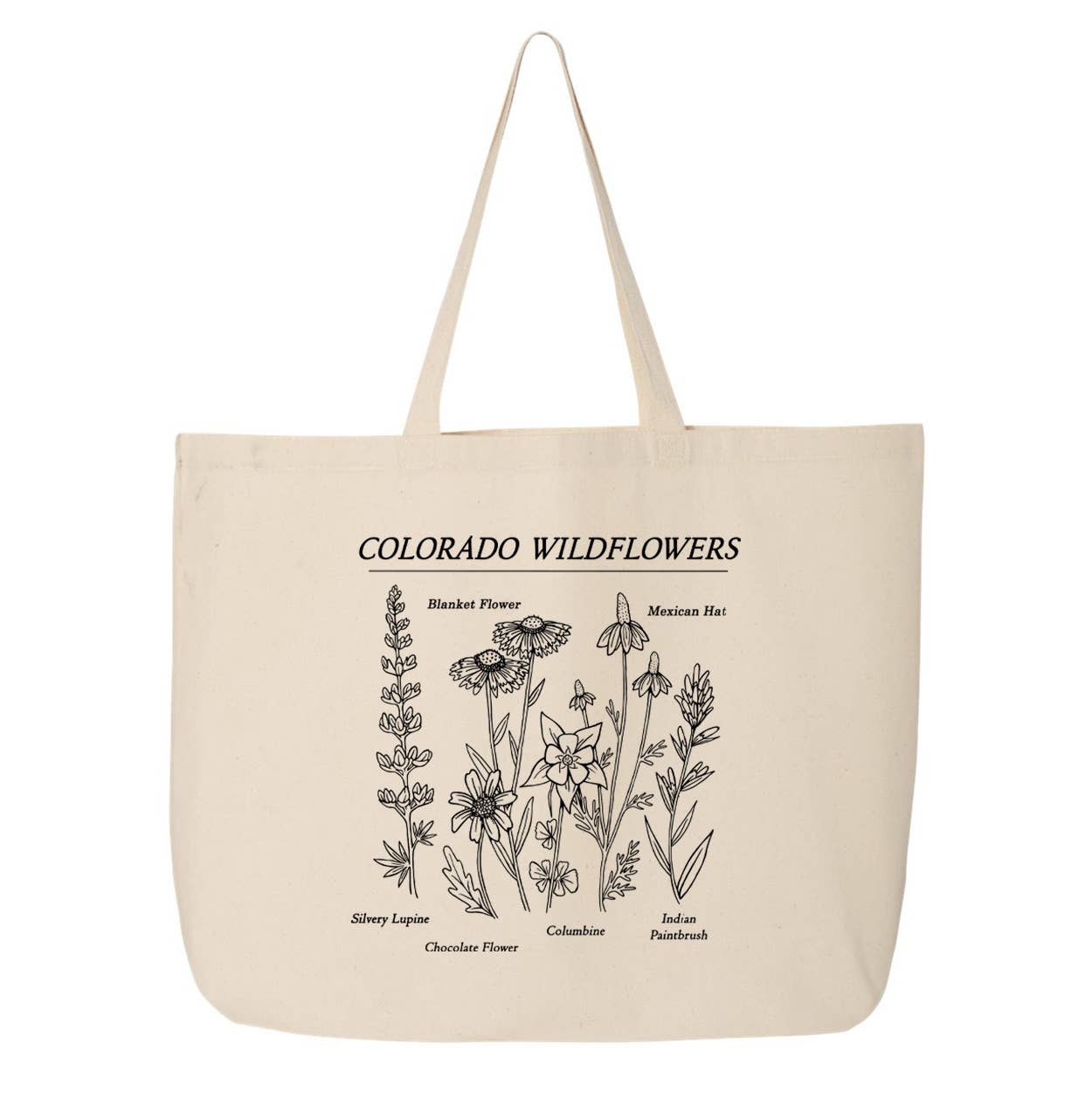 Colorado Wildflowers Tote Bag - The Localist