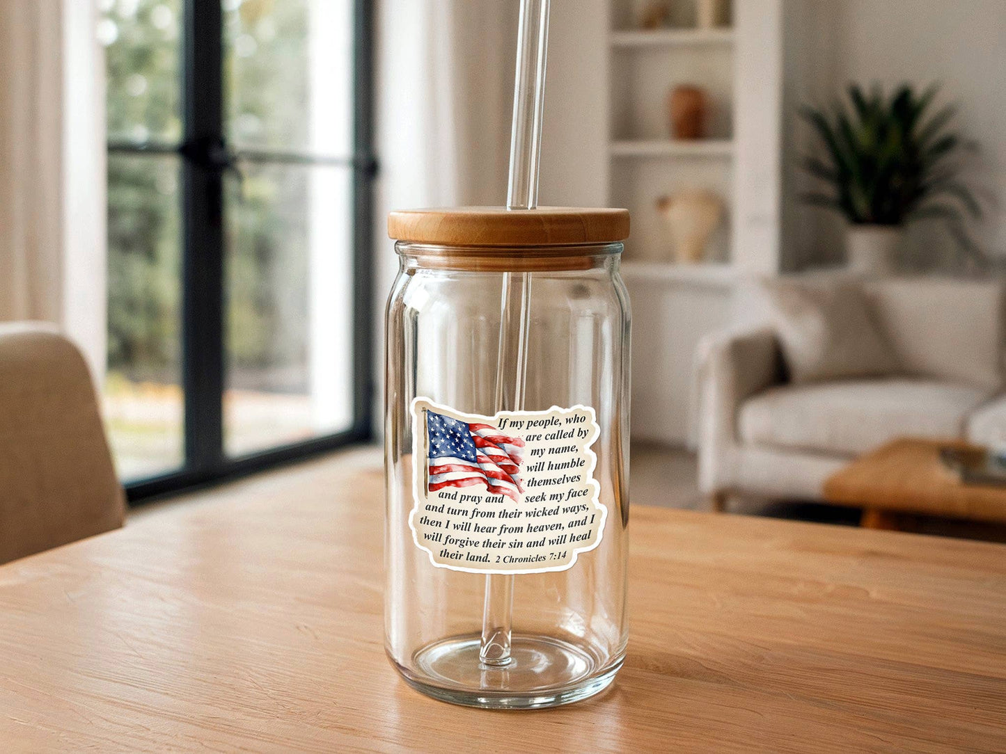 I Will Heal Their Land | America | Vinyl Christian Sticker