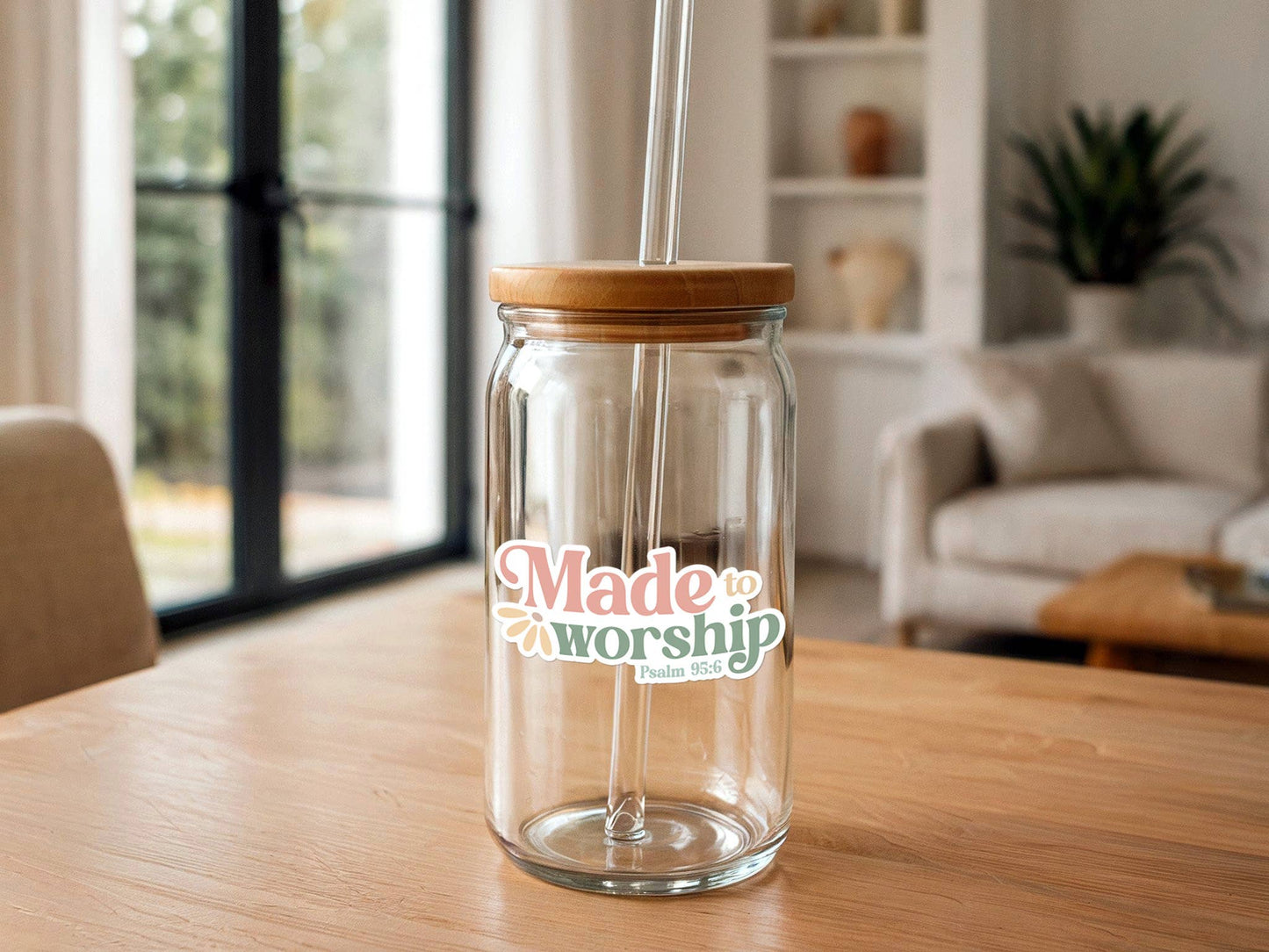 Made to Worship | Christian Sticker | Waterproof Vinyl