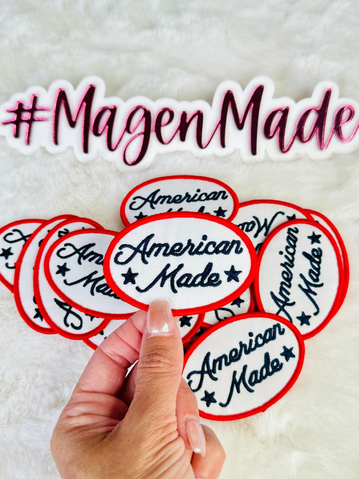 American Made Embroidered Patch - The Localist
