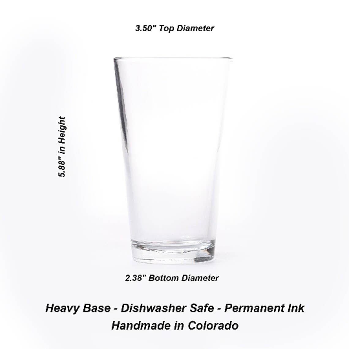 Bigfoot in the Forest Pint Glasses - The Localist