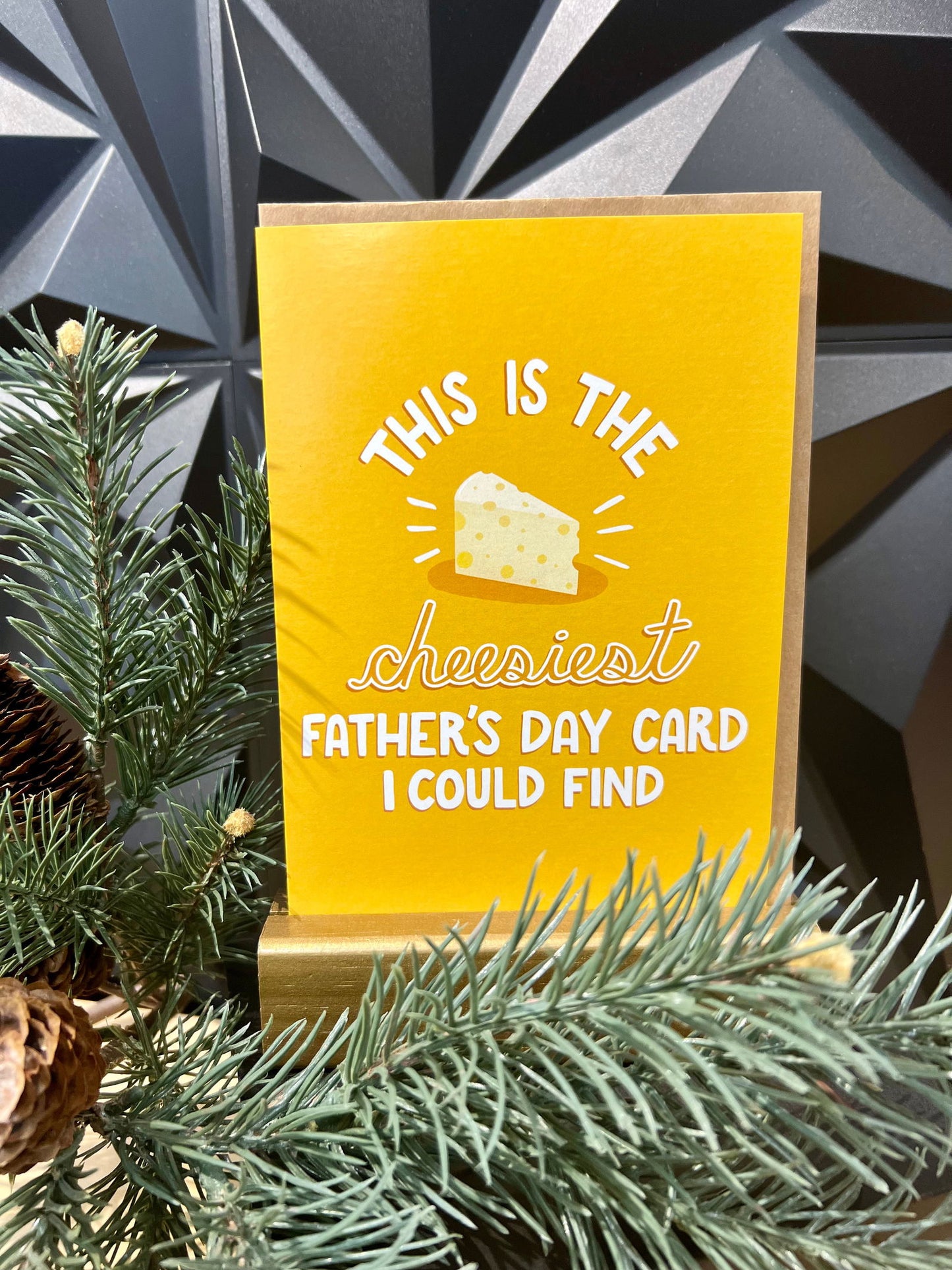 "Cheesiest Father's Day" Greeting Card - The Localist