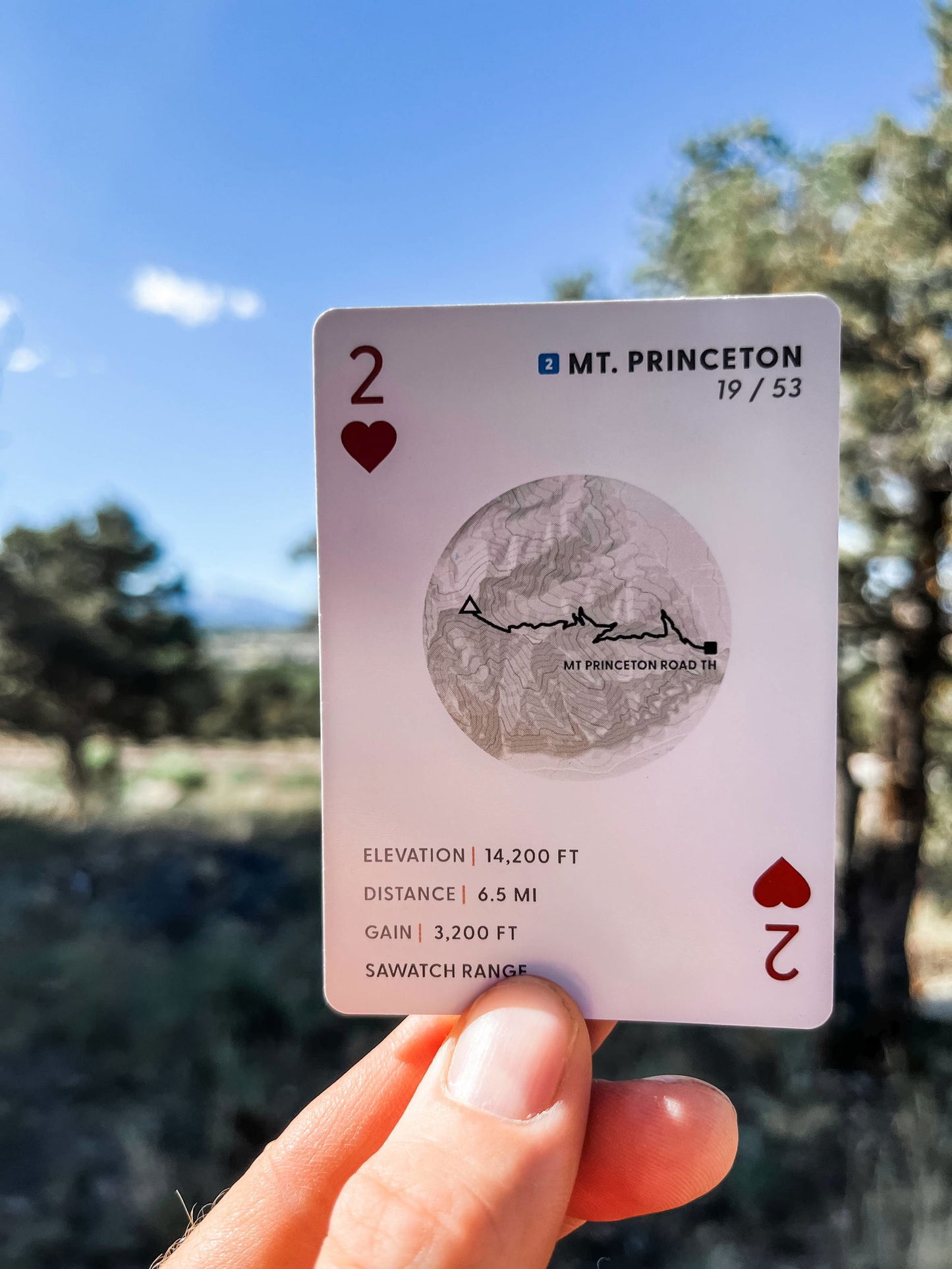 Colorado 14ers Playing Cards from Pine + Ember - The Localist