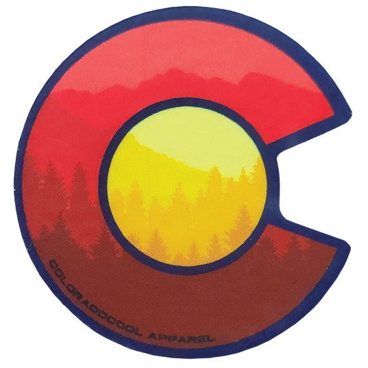 Colorado C Mini Sticker - The Localist