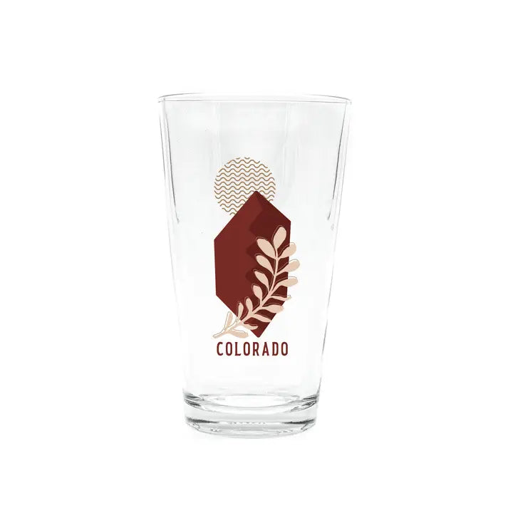 Colorado Fern Pint Glass - The Localist