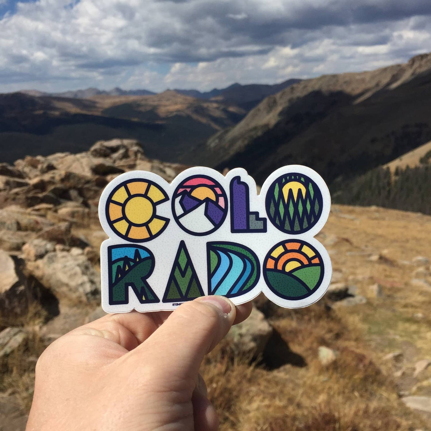 Colorado Name Sticker - The Localist