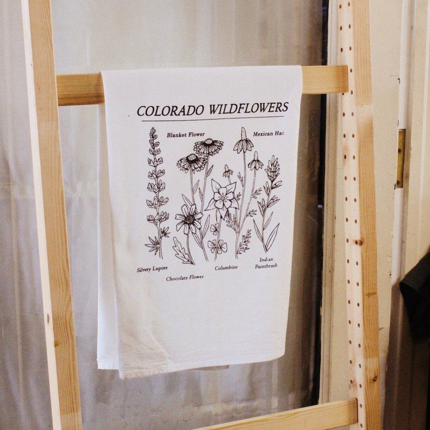 Colorado Wildflowers Tea Towel by Akinz - The Localist