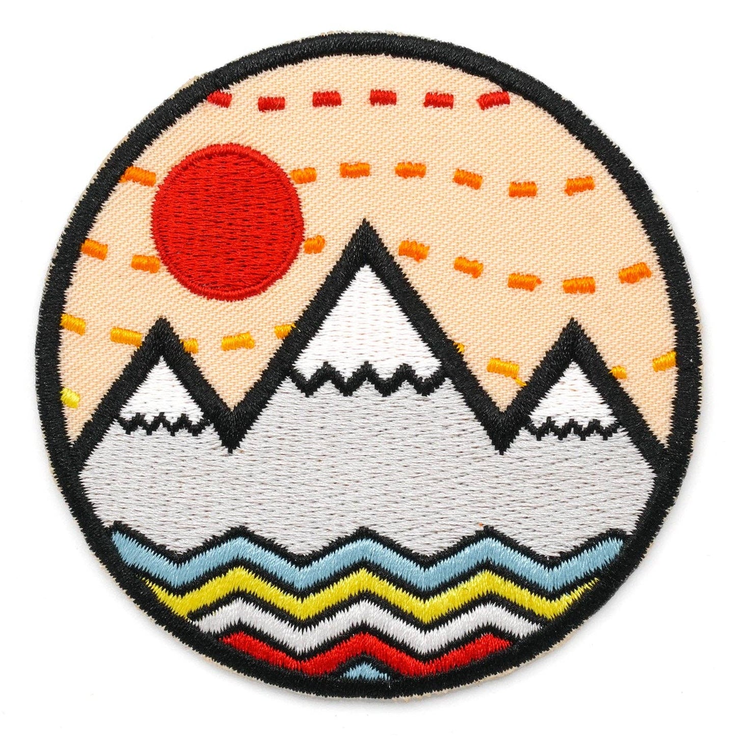Embroidered Vibe Mountain Patch - The Localist