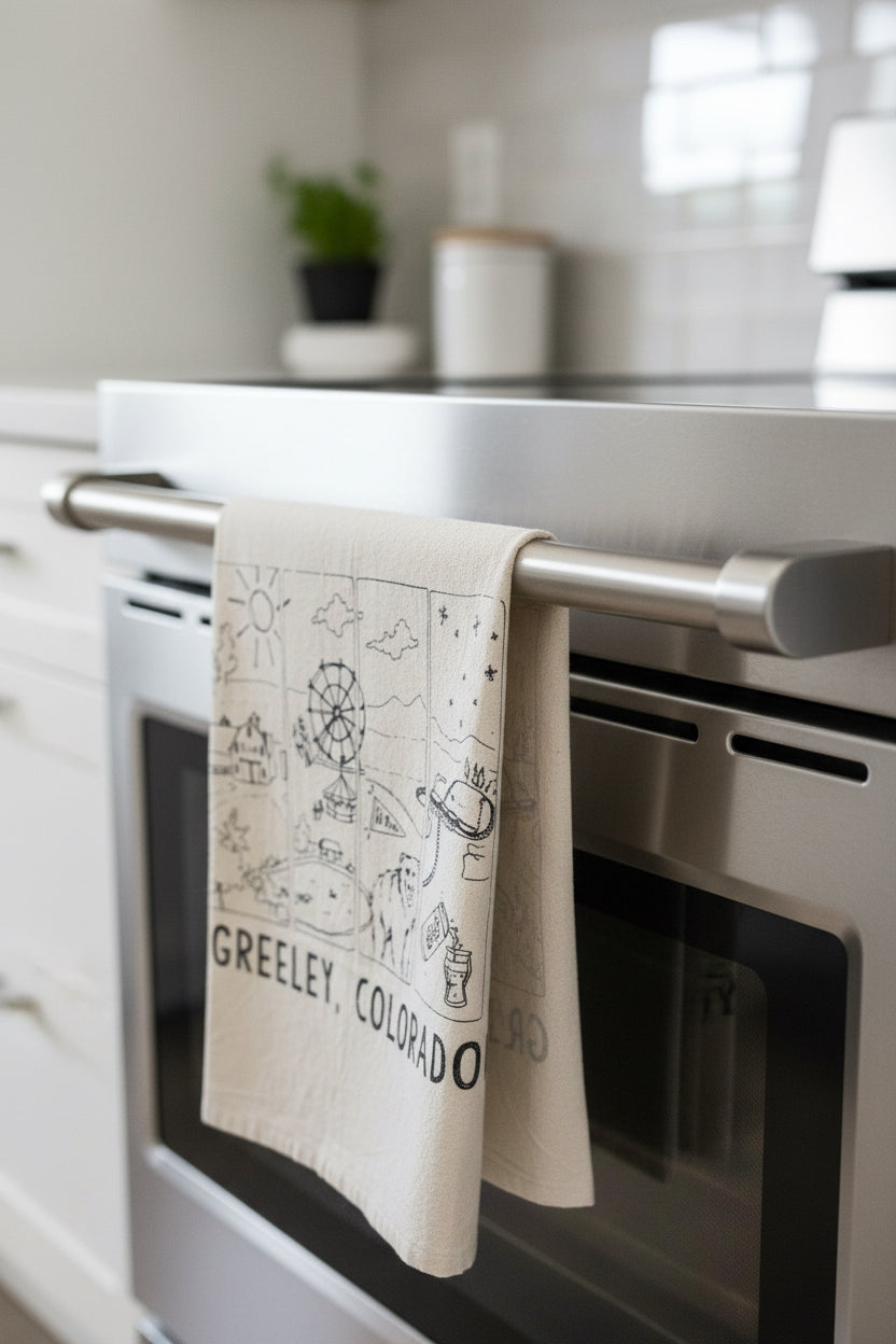 Greeley Seasons Tea Towel - The Localist
