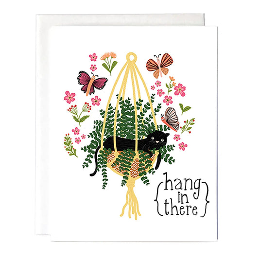 "Hang In There" Cat Greeting Card - The Localist