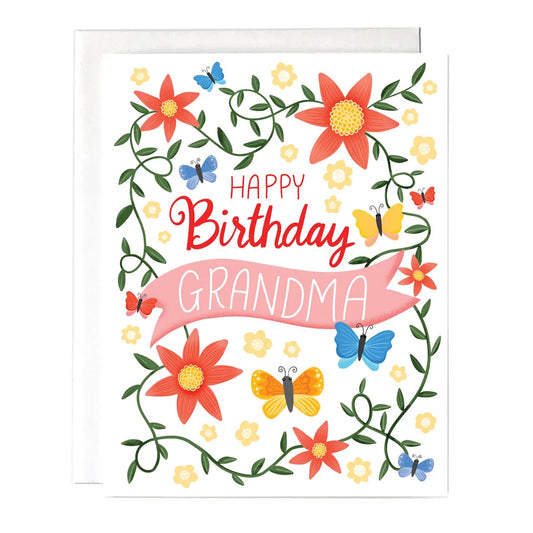 "Happy Birthday Grandma" Greeting Card - The Localist