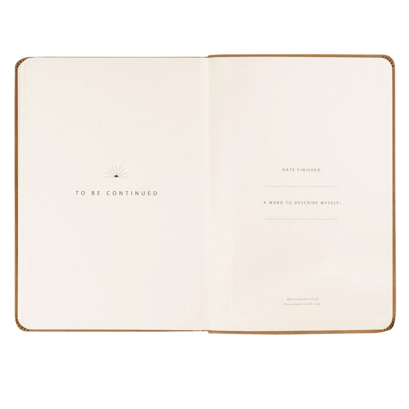 Galilee Journal/Notebook Hosanna Revival - The Localist