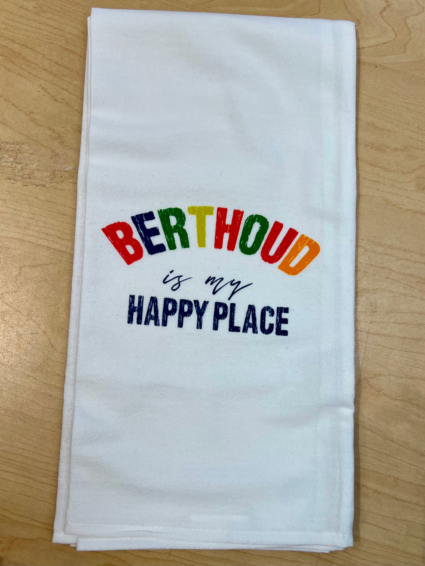 Happy Place Kitchen Towel