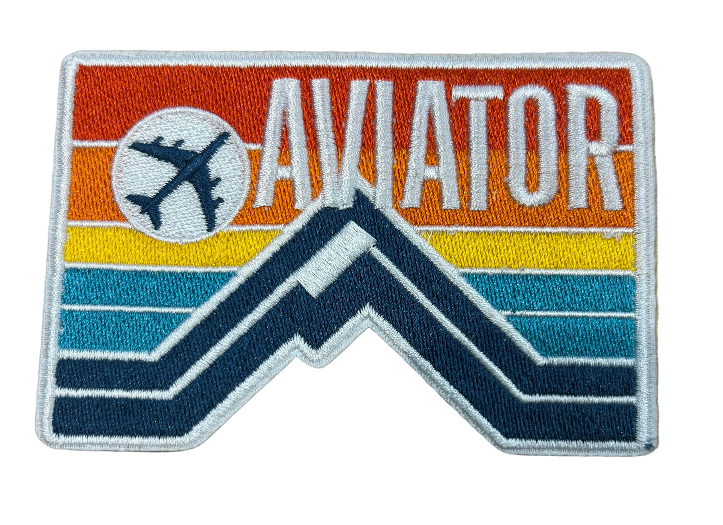 Aviator Embroidered Patch