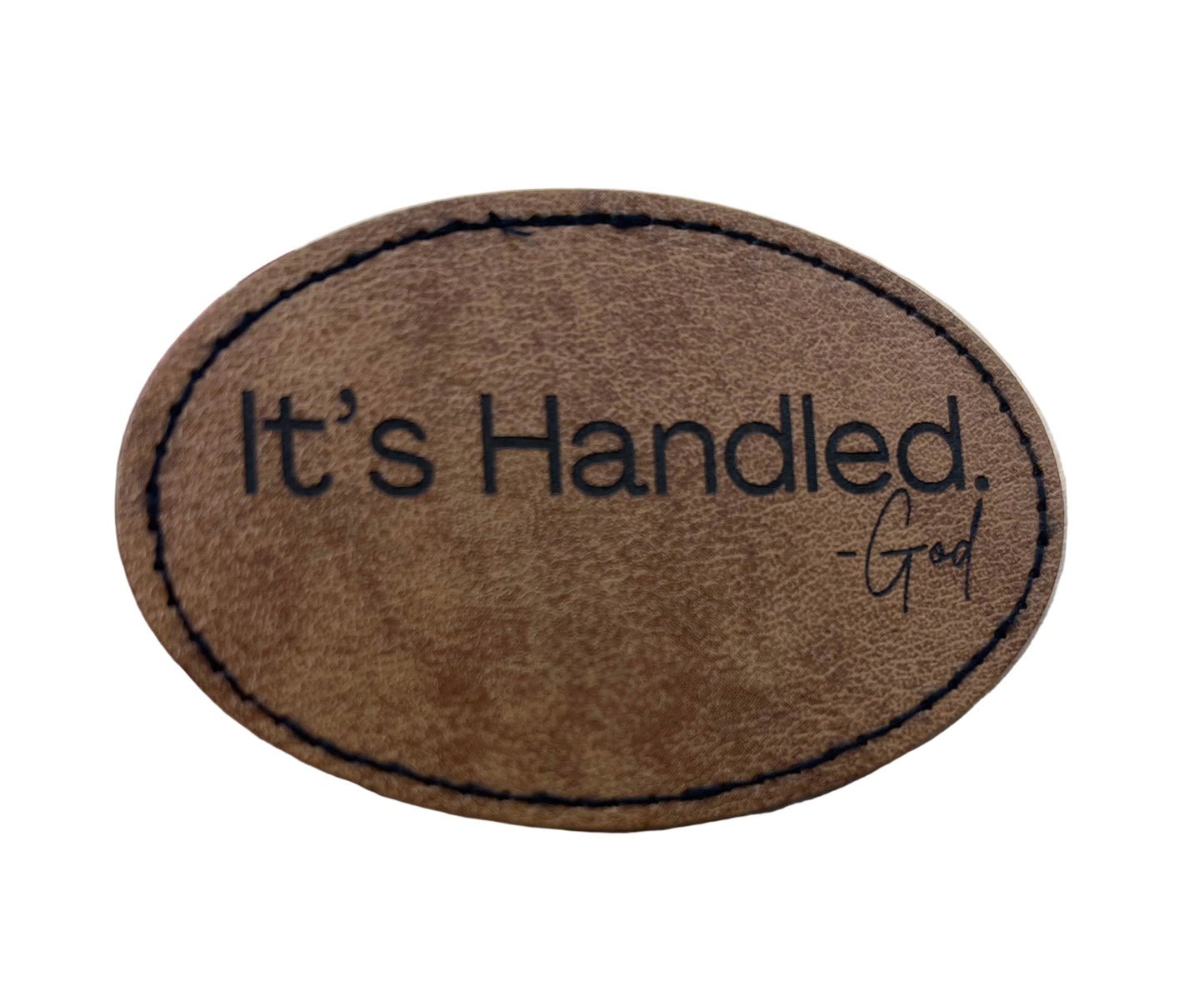 It's Handled Iron on Patch