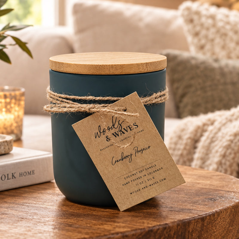 10oz Cranberry Prosecco Candle