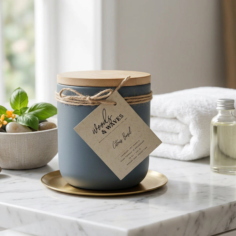10oz Citrus Basil Candle