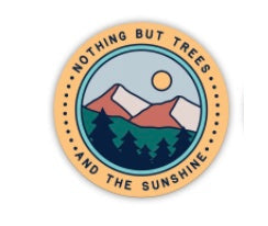 Nothing But Trees Sticker