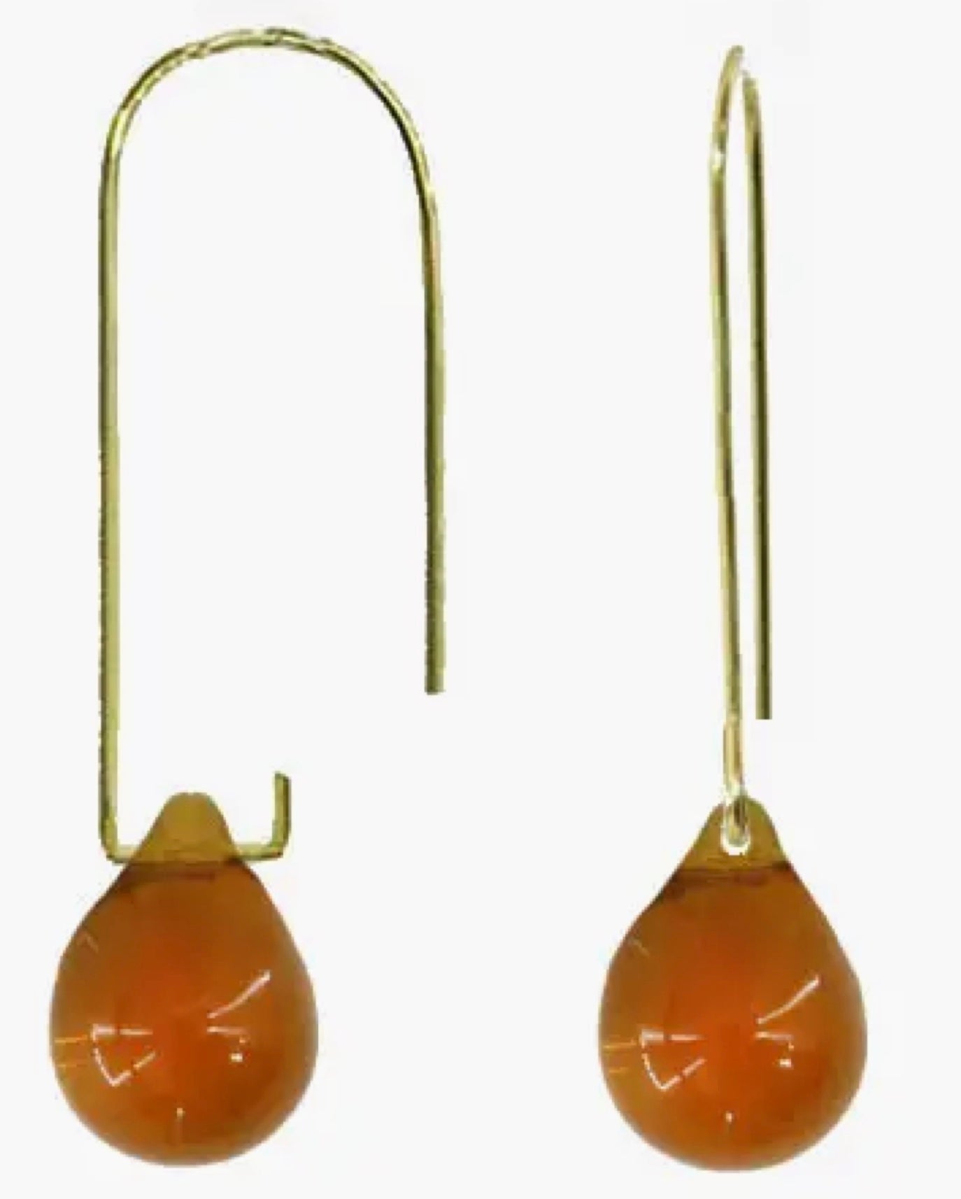 Glass Droplet Amber
