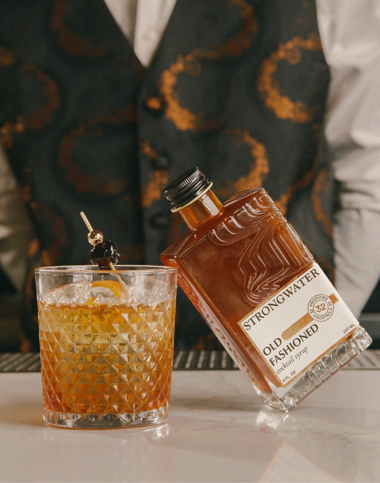 Old Fashioned Cocktail Mixer Syrup