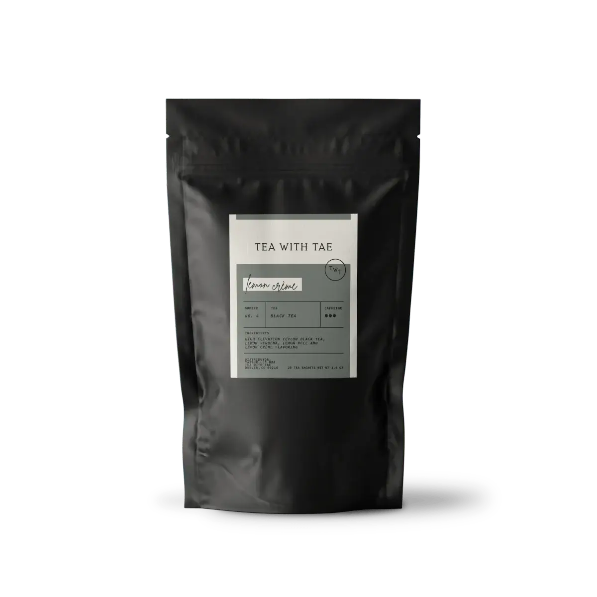 Lemon Crème Tea Pouch - - The Localist
