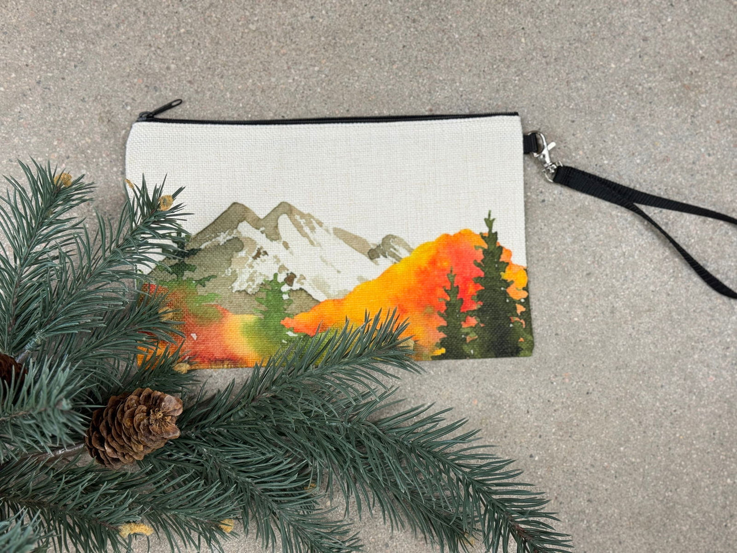 "Painted" Linen Pencil Bags - The Localist