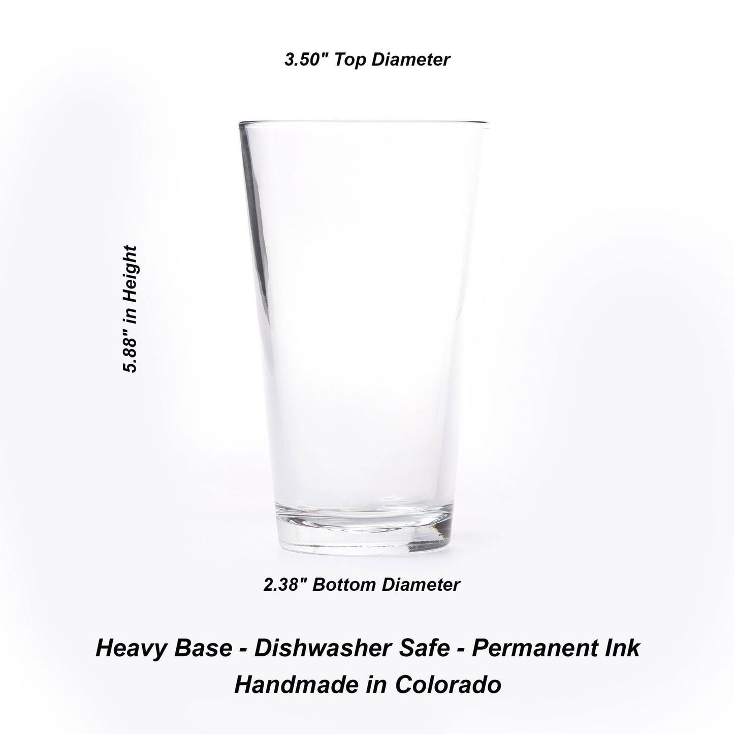 Pine Tree Forest Pint Glasses - The Localist