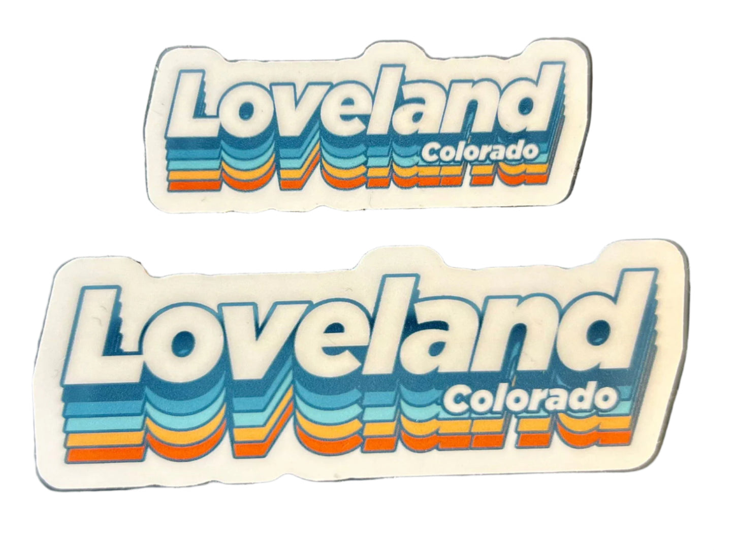 Retro Loveland Sticker - Mini - The Localist
