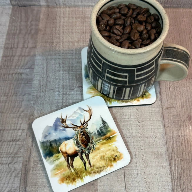 Standing Tall Limited Edition Elk Coaster Sets - The Localist