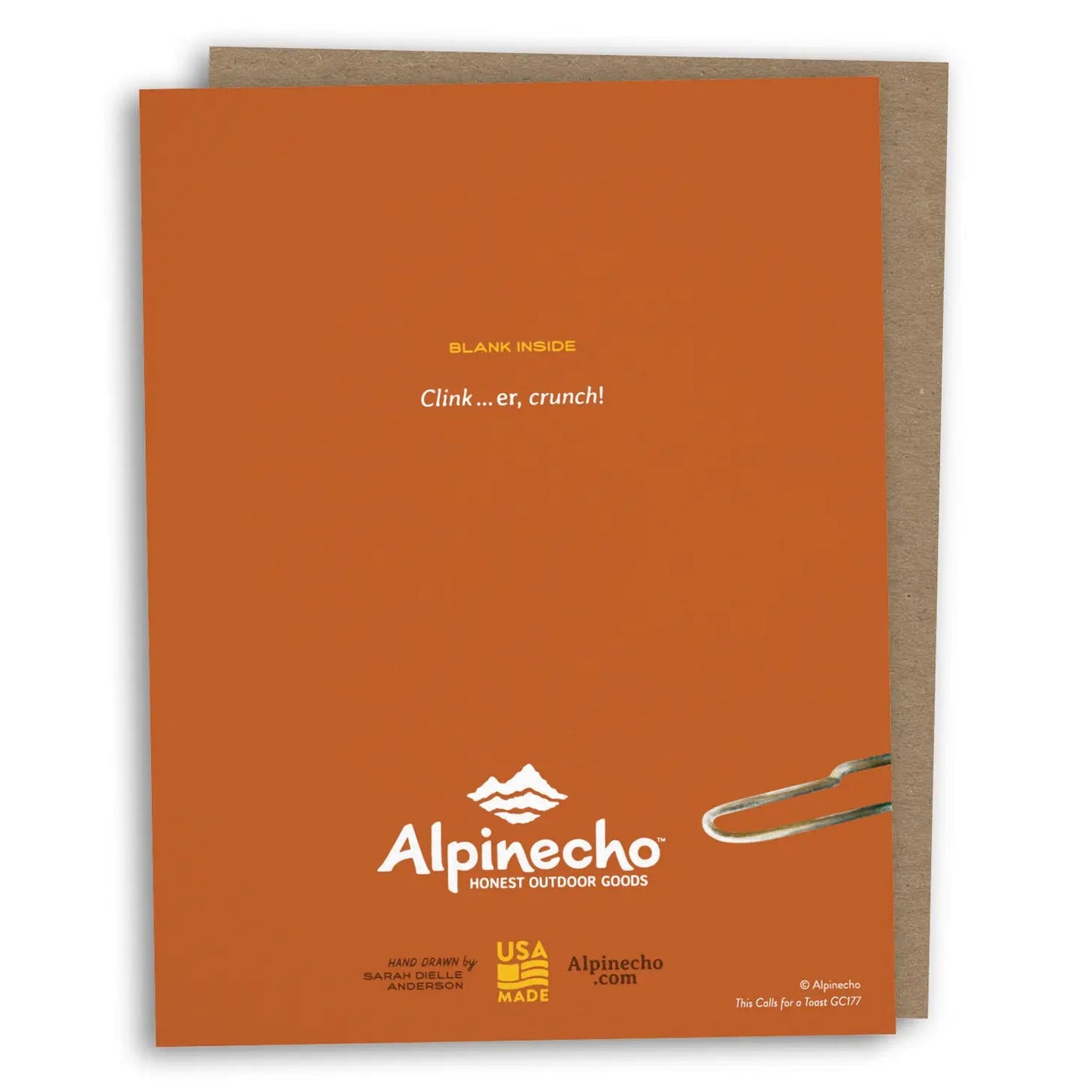 "This Calls for a Toast" Greeting Card - The Localist