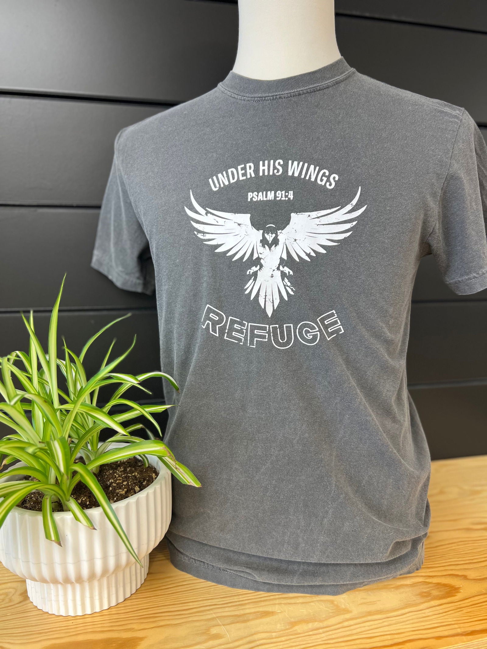 Under His Wings Refuge TShirt - The Localist