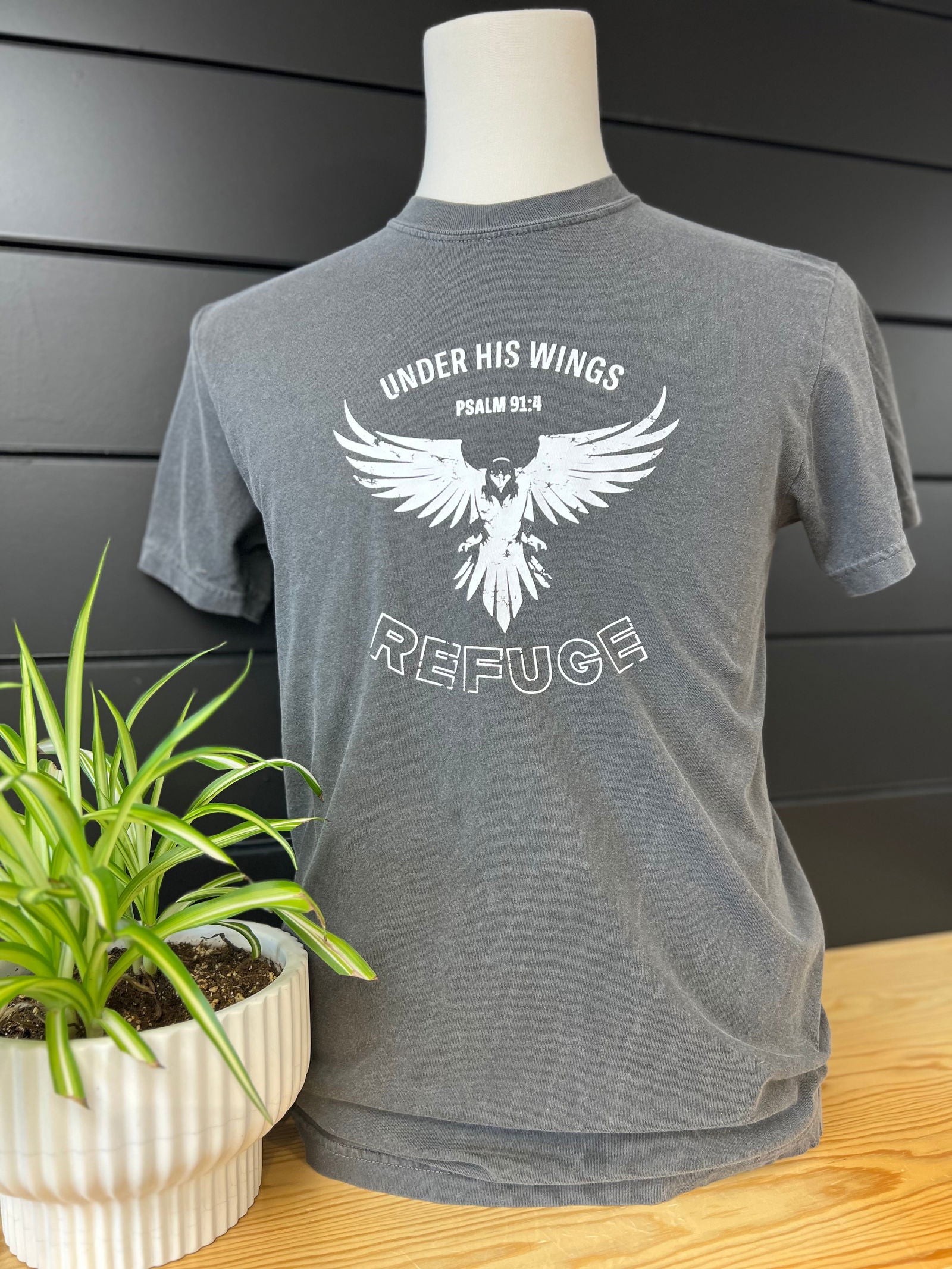 Under His Wings Refuge TShirt - The Localist