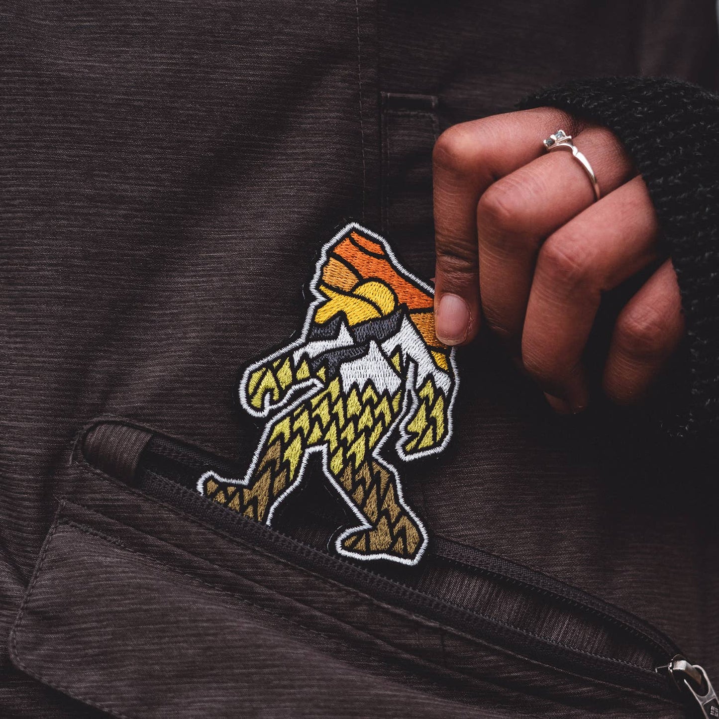 Yeti Embroidered Patch - The Localist