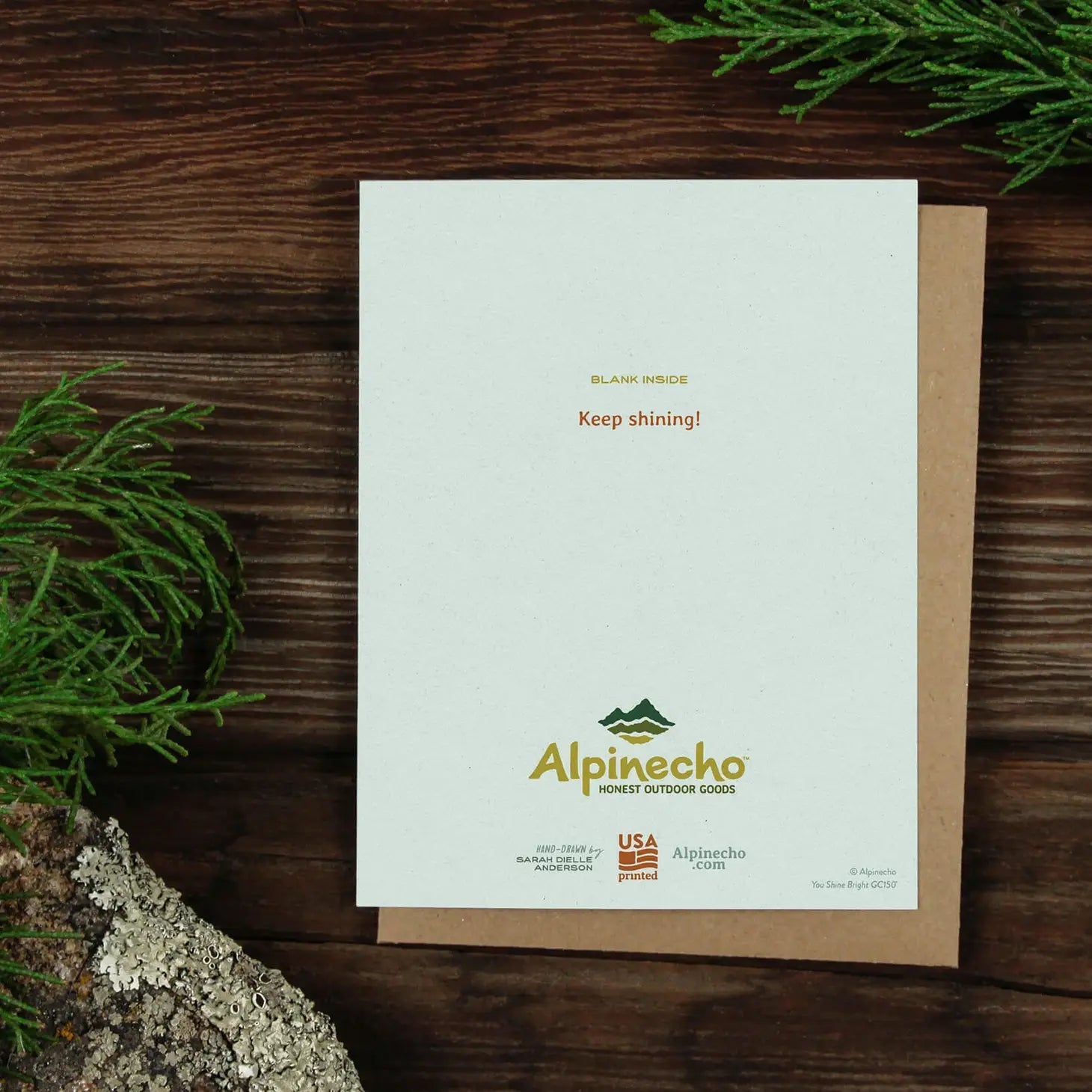 "You Shine Bright" Greeting Card - The Localist